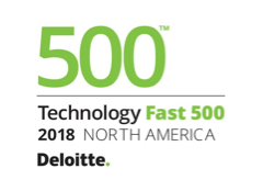 Deloitte’s 2018 Technology Fast 500™ Award Logo.